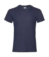 Girls Valueweight T Heather Navy