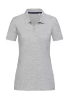 Hanna Polo Women Grey Heather