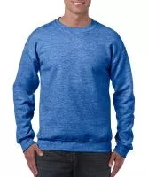 Heavy Blend Adult Crewneck Sweat Heather Sport Royal