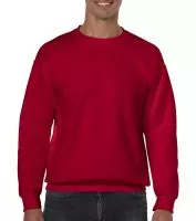 Heavy Blend Adult Crewneck Sweat Cherry Red