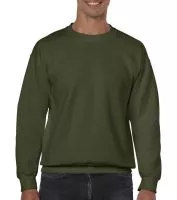 Heavy Blend Adult Crewneck Sweat Military Green