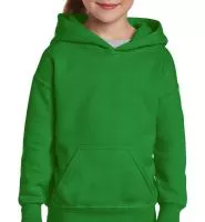 Heavy Blend Youth Hooded Sweat Irish Green