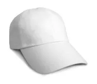 Heavy Cotton Drill Cap Fehér