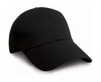 Heavy Cotton Drill Cap Black