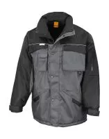 Heavy Duty Combo Coat Grey/Black