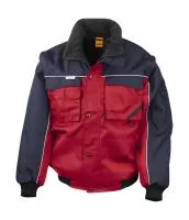 Heavy Duty Jacket Red/Navy