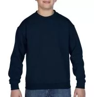 Heavyweight Blend Youth Crew Neck Navy