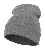 Heavyweight Long Beanie Heather Grey