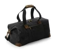 Heritage Waxed Canvas Holdall Black