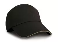 Herringbone Cap Black/Tan