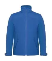 Hooded Softshell/kids Azur Blue