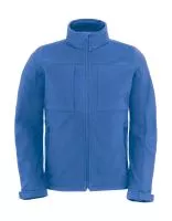 Hooded Softshell/men Azure