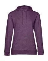 #Hoodie /women French Terry Heather Purple