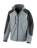 Ice Fell Hooded Softshell Jacket Grey/Black