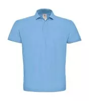 ID.001 Piqué Polo Shirt Light Blue