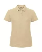 ID.001/women Piqué Polo Shirt Sand