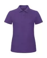 ID.001/women Piqué Polo Shirt Lila