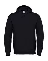 ID.003 Cotton Rich Kapucnis felső Sweatshirt Black