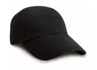 Junior Brushed Cotton Cap Black