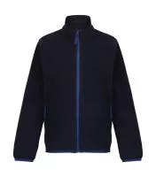 Junior Full Zip Microfleece Navy/New Royal