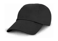 Junior Low Profil Cotton Cap Black