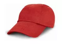 Junior Low Profil Cotton Cap Piros