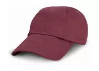 Junior Low Profil Cotton Cap Burgundy