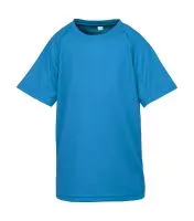 Junior Performance Aircool Tee Ocean Blue