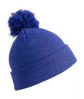 Junior Pom Pom Beanie Royal