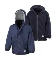 Junior Reversible Stormproof Jacket Navy/Navy