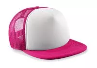 Junior Vintage Snapback Trucker Fuchsia/White