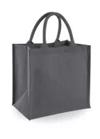 Jute Midi Tote Graphite Grey/Graphite Grey