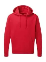 Kapucnis felső Sweatshirt Men Piros