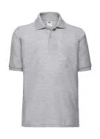 Kids 65/35 Polo Heather Grey