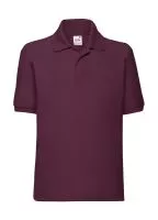 Kids 65/35 Polo Burgundy