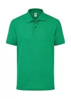 Kids 65/35 Polo Heather Green