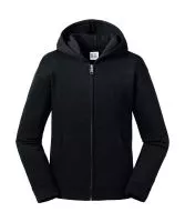 Kids` Authentic Zipped Hood Sweat Black