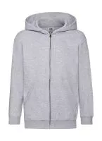 Kids Classic Kapucnis felső Sweat Jacket Heather Grey