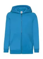 Kids Classic Kapucnis felső Sweat Jacket Azure Blue