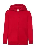 Kids Classic Kapucnis felső Sweat Jacket Piros