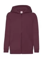 Kids Classic Kapucnis felső Sweat Jacket Burgundy