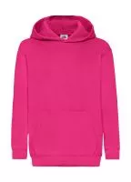 Kids Classic Kapucnis felső Sweat Fuchsia