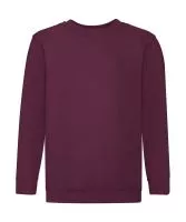 Kids Classic Set-In Sweat Burgundy