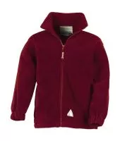 Kids Fleece Jacket Burgundy