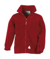 Kids Fleece Jacket Piros