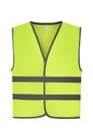 Kids Fluo Reflective Border Waistcoat