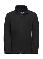 Kids Full Zip Outdoor Fleece Black