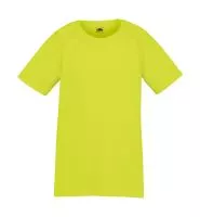 Kids Performance T Bright Yellow