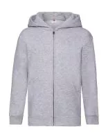 Kids Premium Kapucnis felső Sweat Jacket Heather Grey