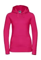 Ladies` Authentic Kapucnis felső Sweat Fuchsia